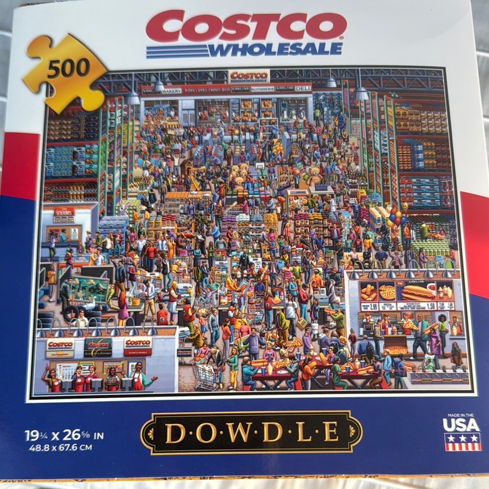 Costco Wholesale 500-Piece Puzzle